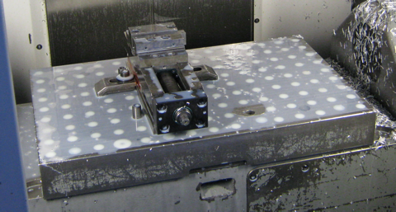 Setup gro�er Tisch